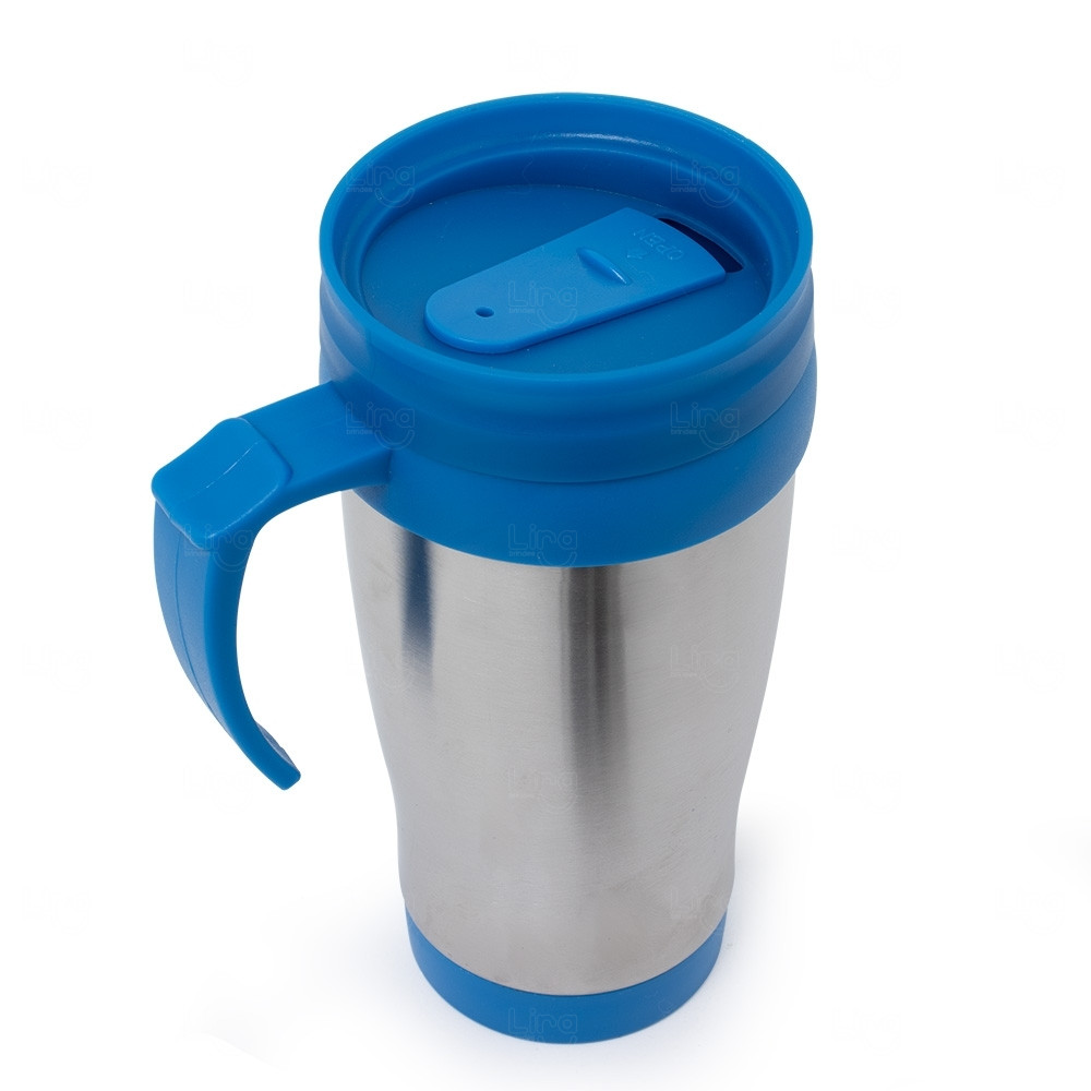 Caneca Inox Personalizada - 400ml 