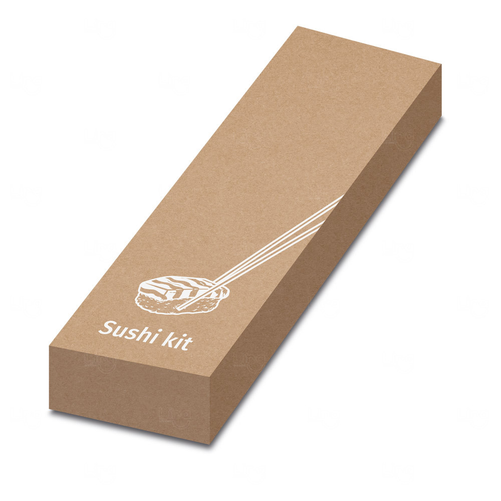 Kit para Sushi em Bambu Personalizado 