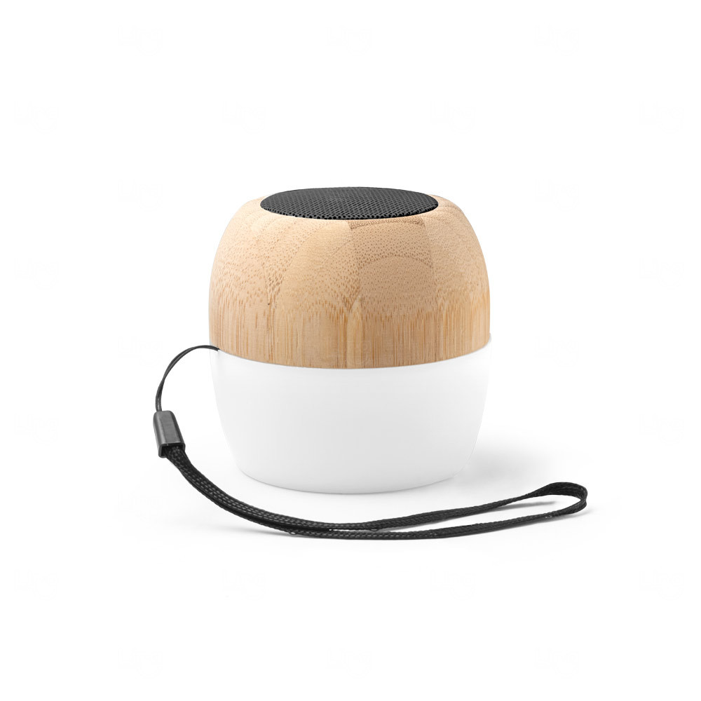 Caixa de Som Personalizada Portátil com Microfone 