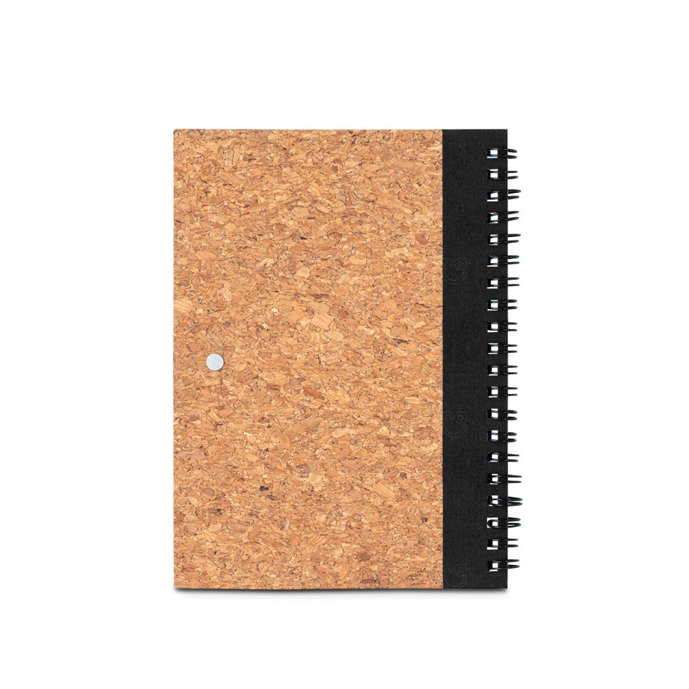 Caderno Ecológico Personalizado com Caneta - 17,8 x 13 cm 