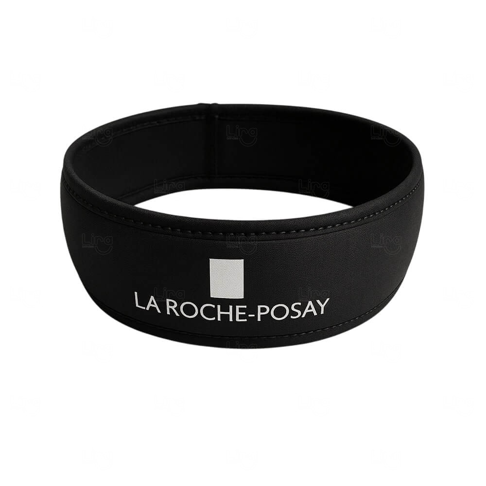 Faixa de Cabelo Personalizada Preto