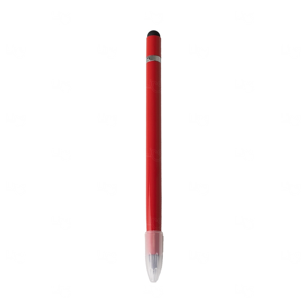 Lápis Infinito Touch Personalizado Vermelho