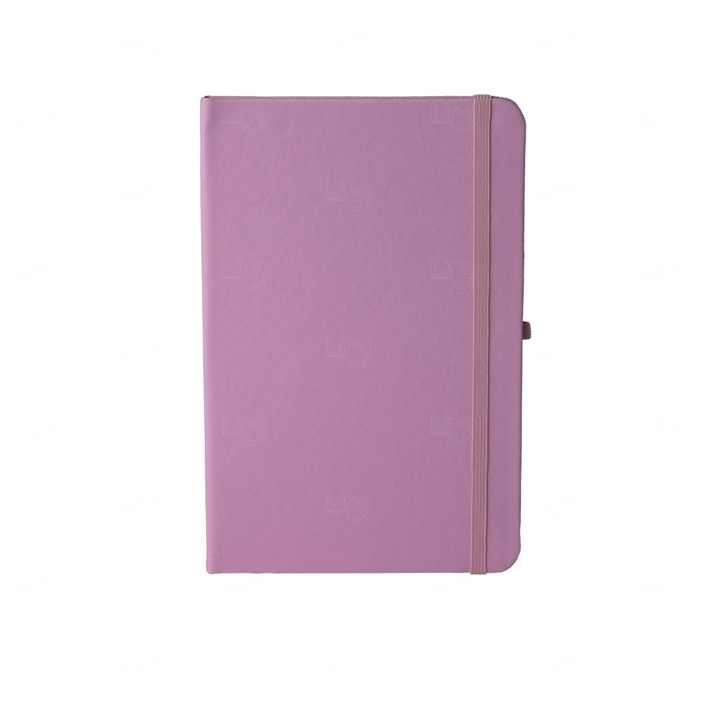 Moleskine em Couro Sintético Personalizado - 21,1 x 13,9 cm 