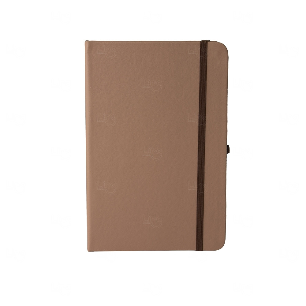 Moleskine em Couro Sintético Personalizado - 21,1 x 13,9 cm 