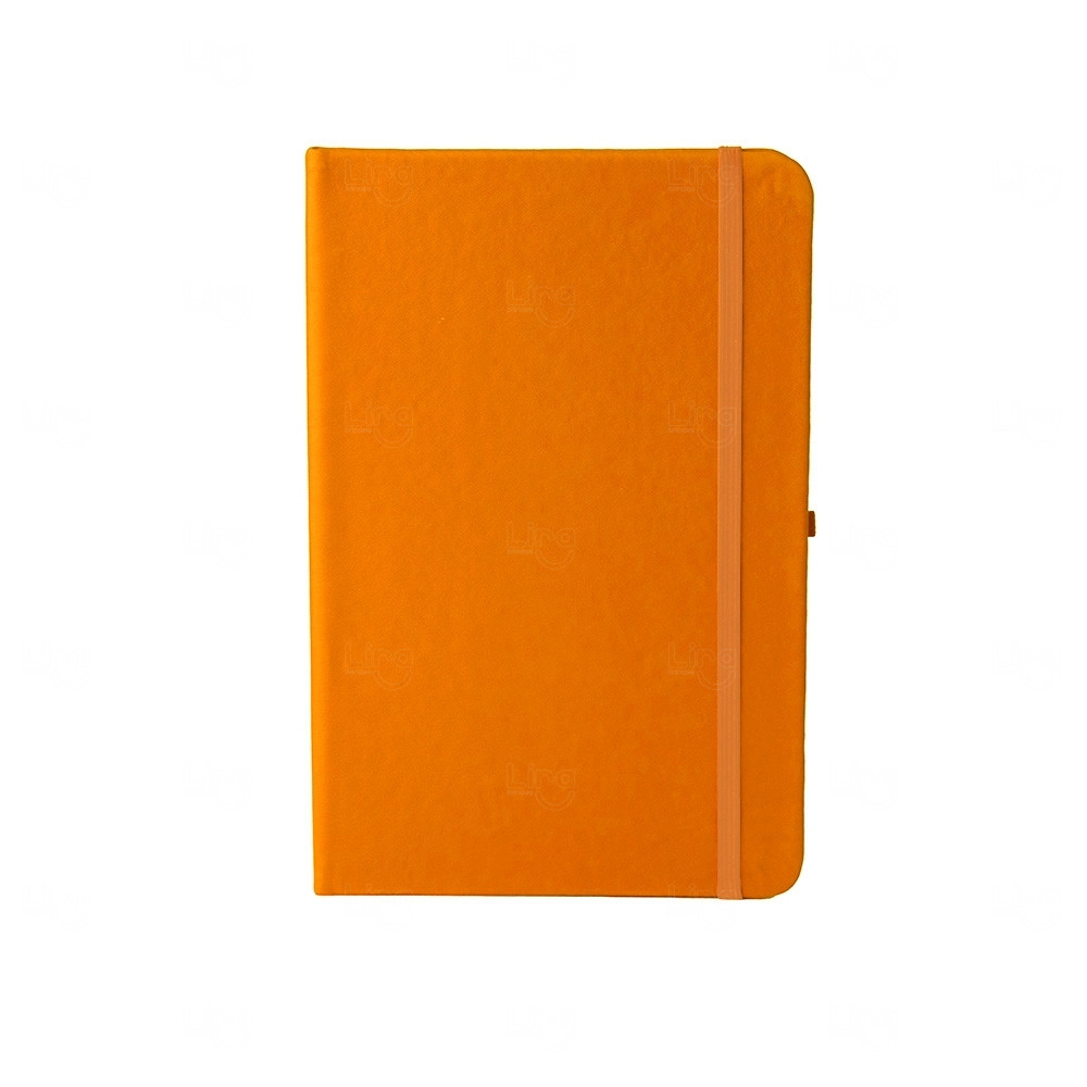 Moleskine em Couro Sintético Personalizado - 21,1 x 13,9 cm 