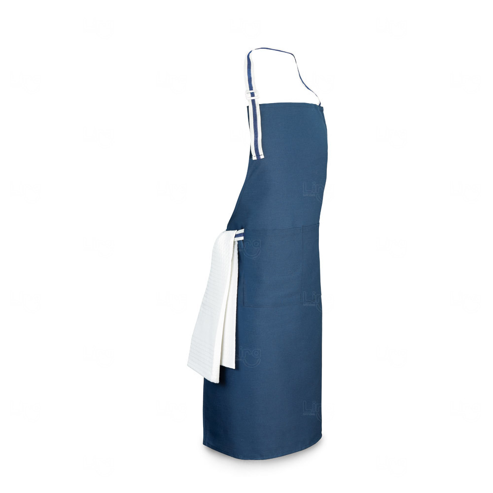 Avental de Cozinha 65 x 85 cm Personalizado Azul