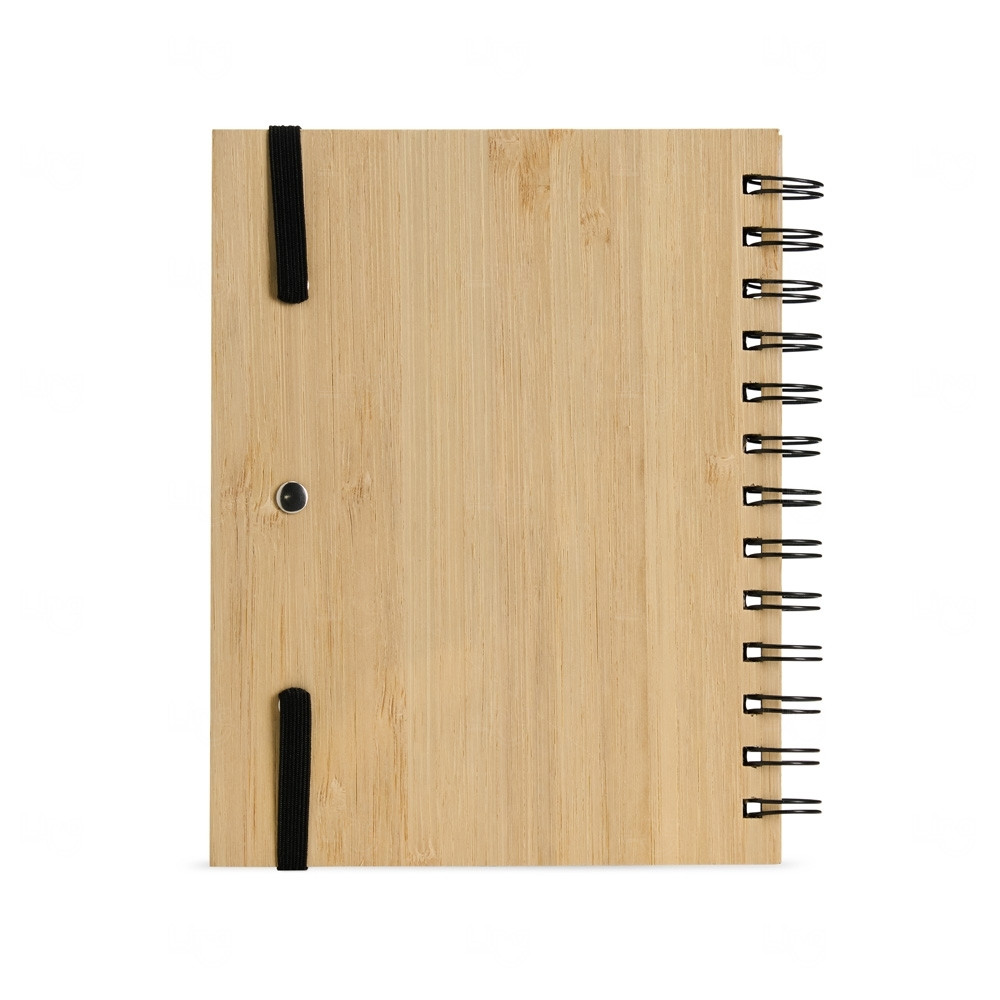 Caderno Ecológico com Caneta Personalizado - 18 x 14,7 cm 