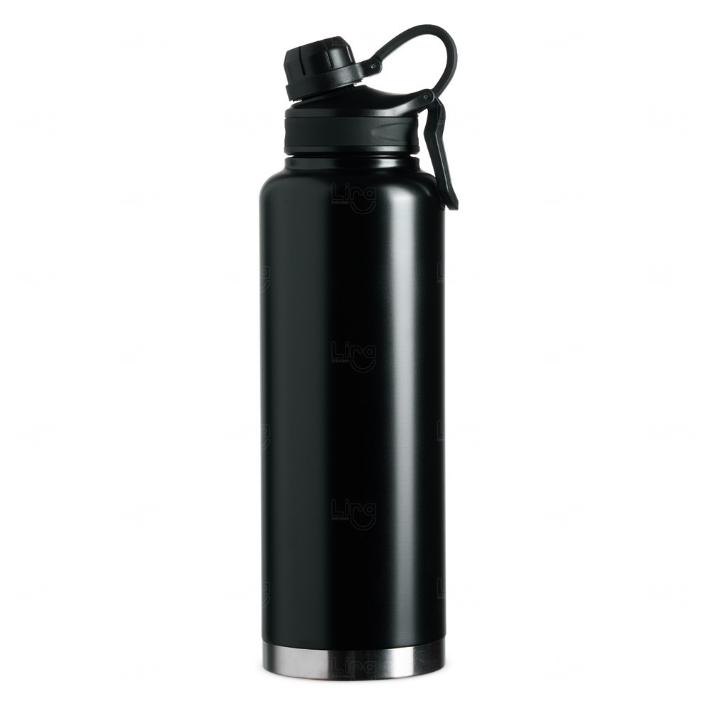 Garrafa Térmica Personalizada - 1,5L Preto