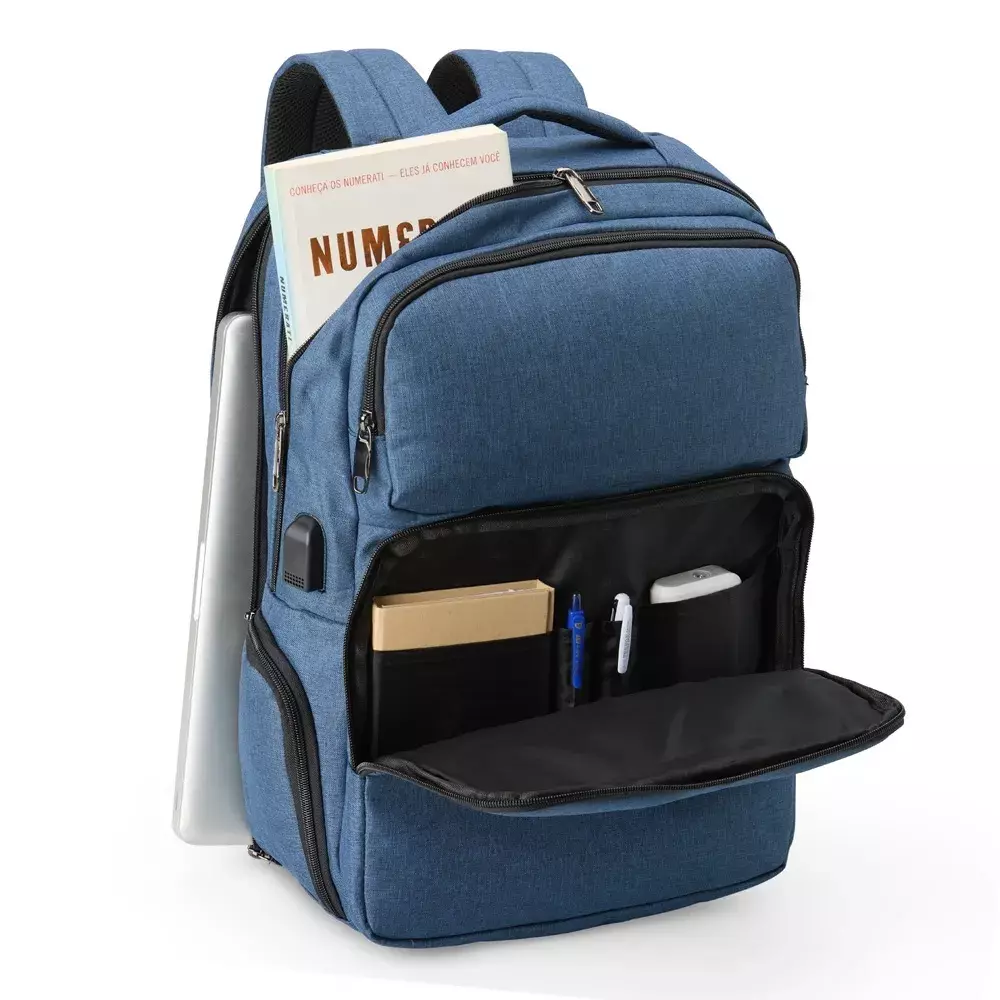 Mochila Nylon 29L com 6 Compartimentos Personalizada 