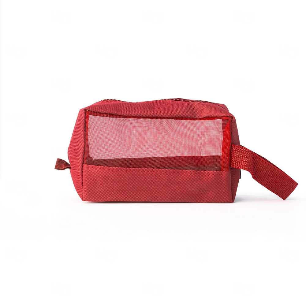 Nécessaire Nylon com Visor Telado Personalizada 