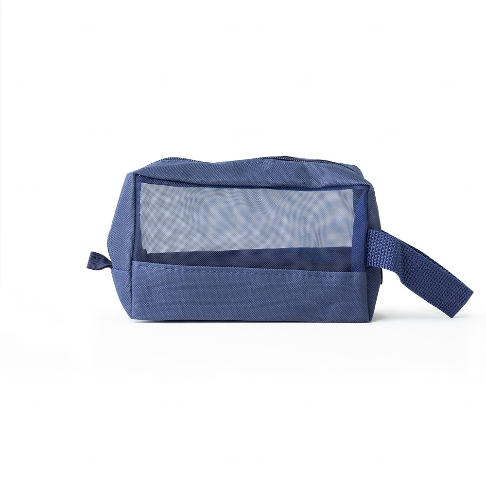 Nécessaire Nylon com Visor Telado Personalizada 