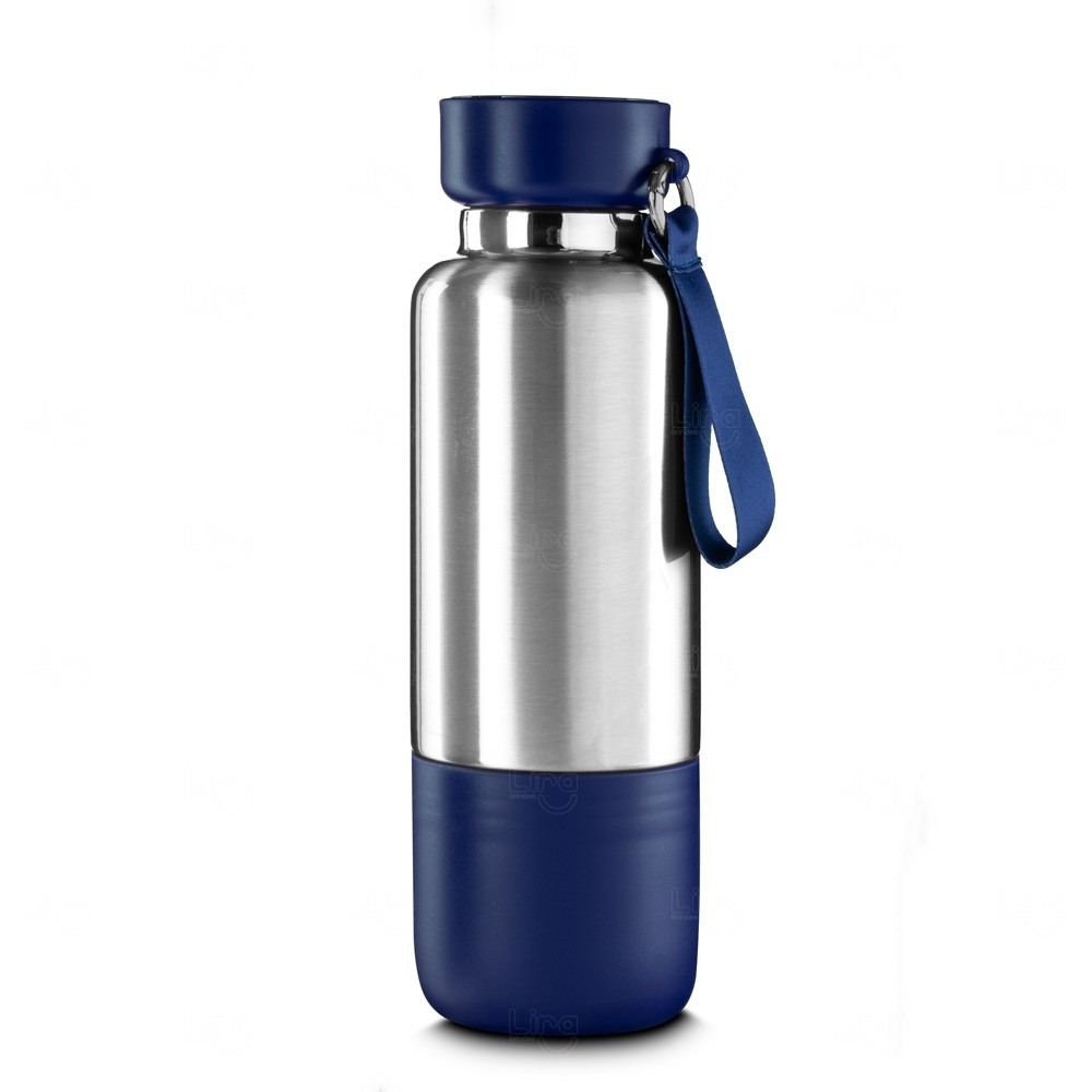 Garrafa Térmica Inox 500ml com Copo Personalizada 