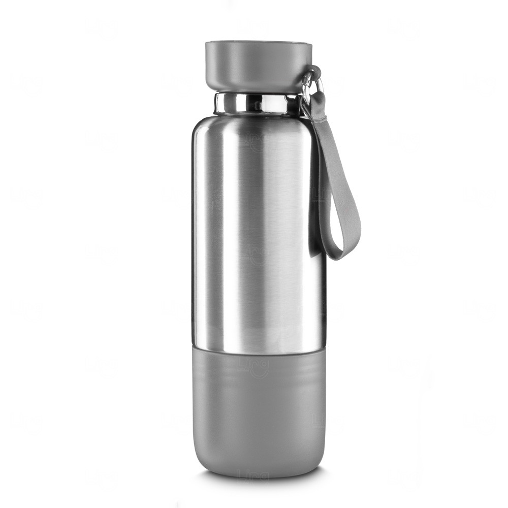 Garrafa Térmica Inox 500ml com Copo Personalizada 