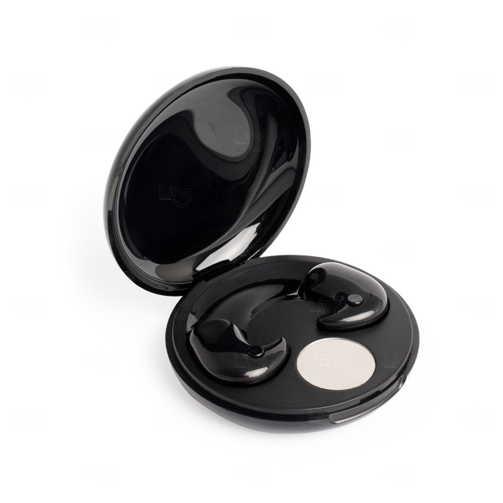 Fone de Ouvido Bluetooth com Case e Display de Bateria 