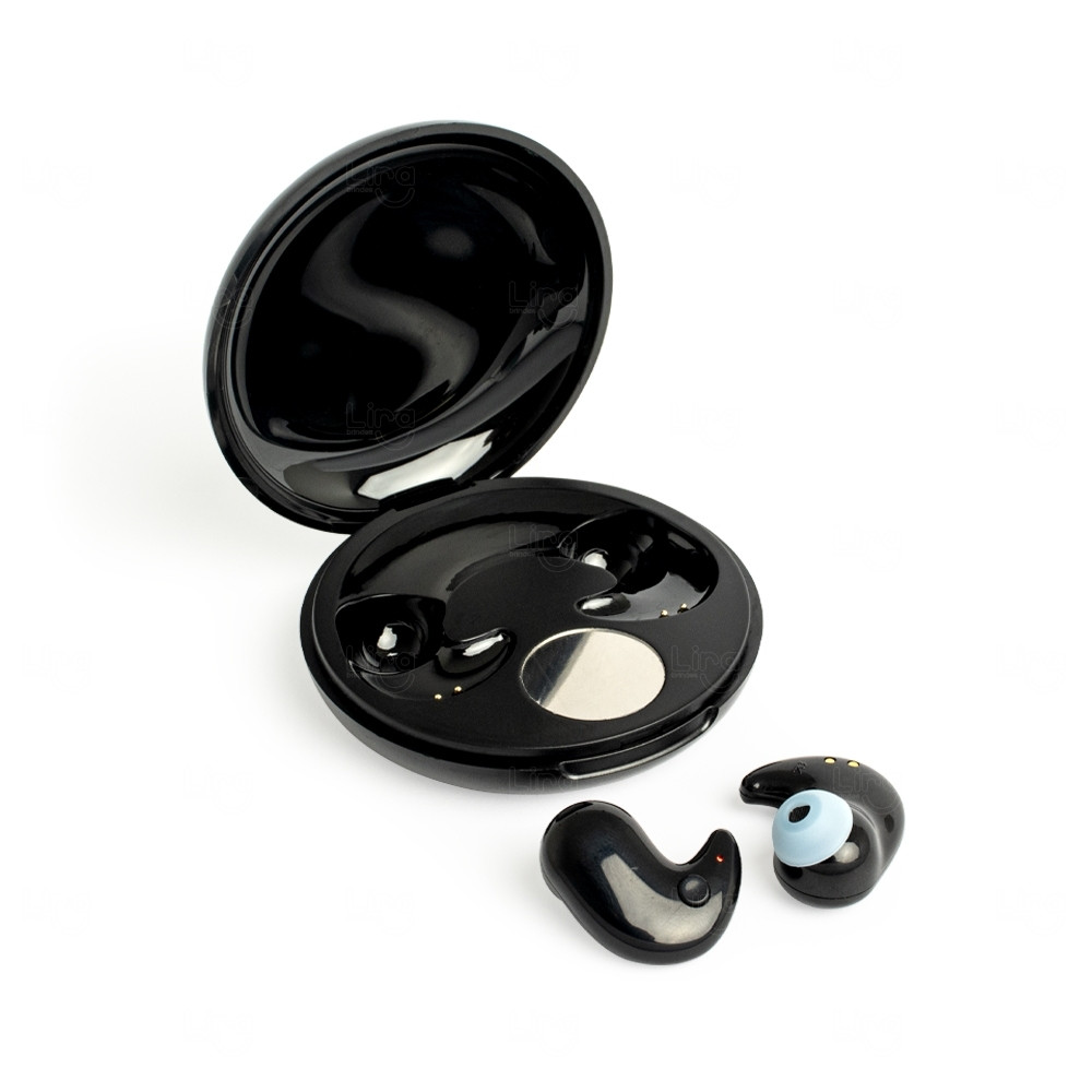 Fone de Ouvido Bluetooth com Case e Display de Bateria 
