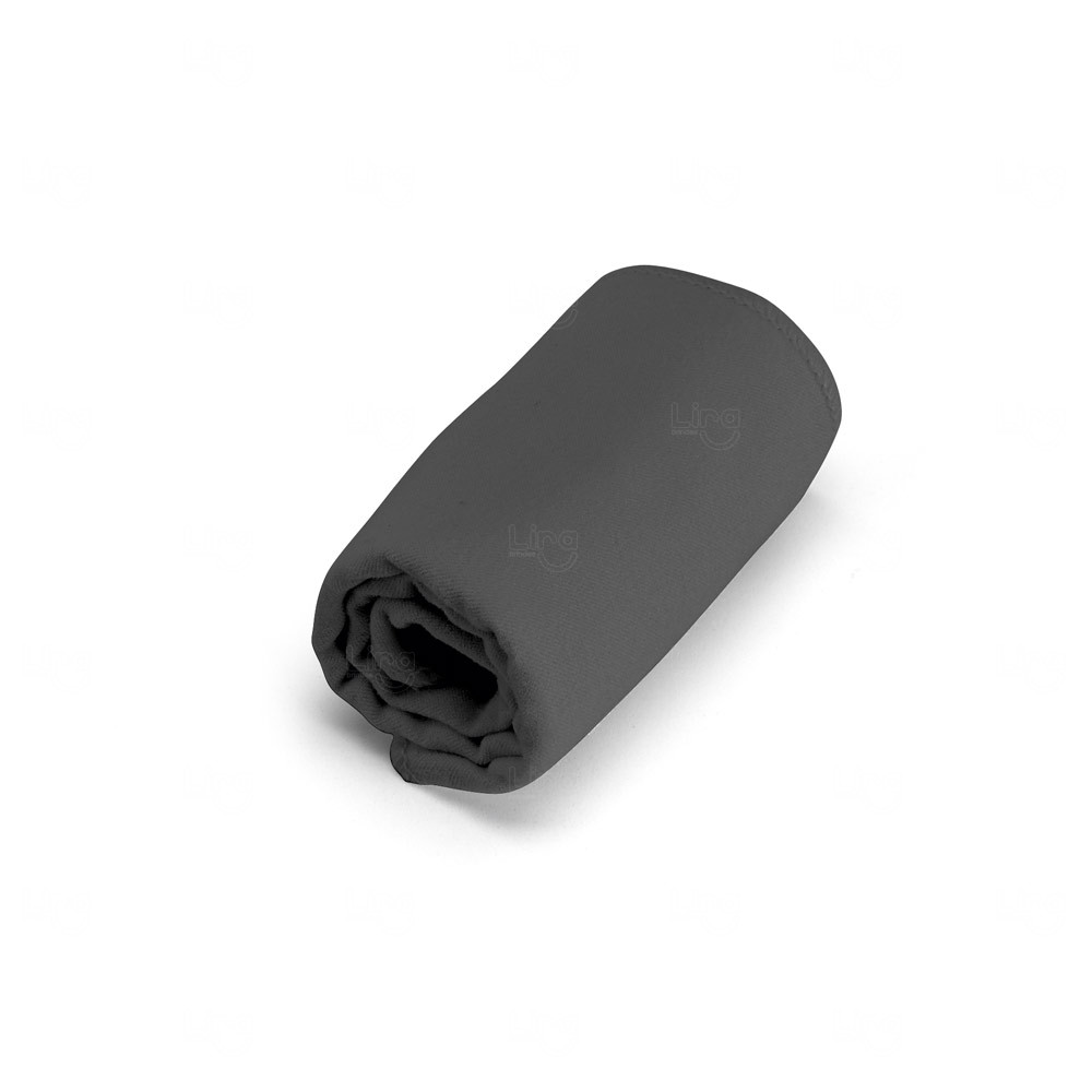 Toalha Esportiva de Microfibra com Bolsa Personalizada 