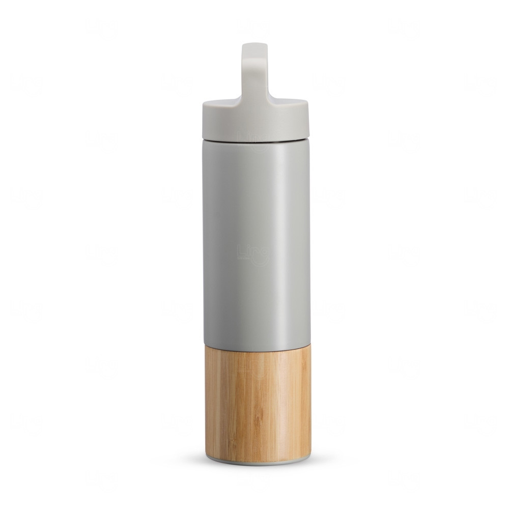 Garrafa Térmica Inox 550 ml com Infusor Personalizada 