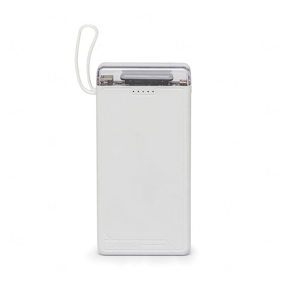 Power Bank com Lanterna Personalizado - 10.000 Mah 