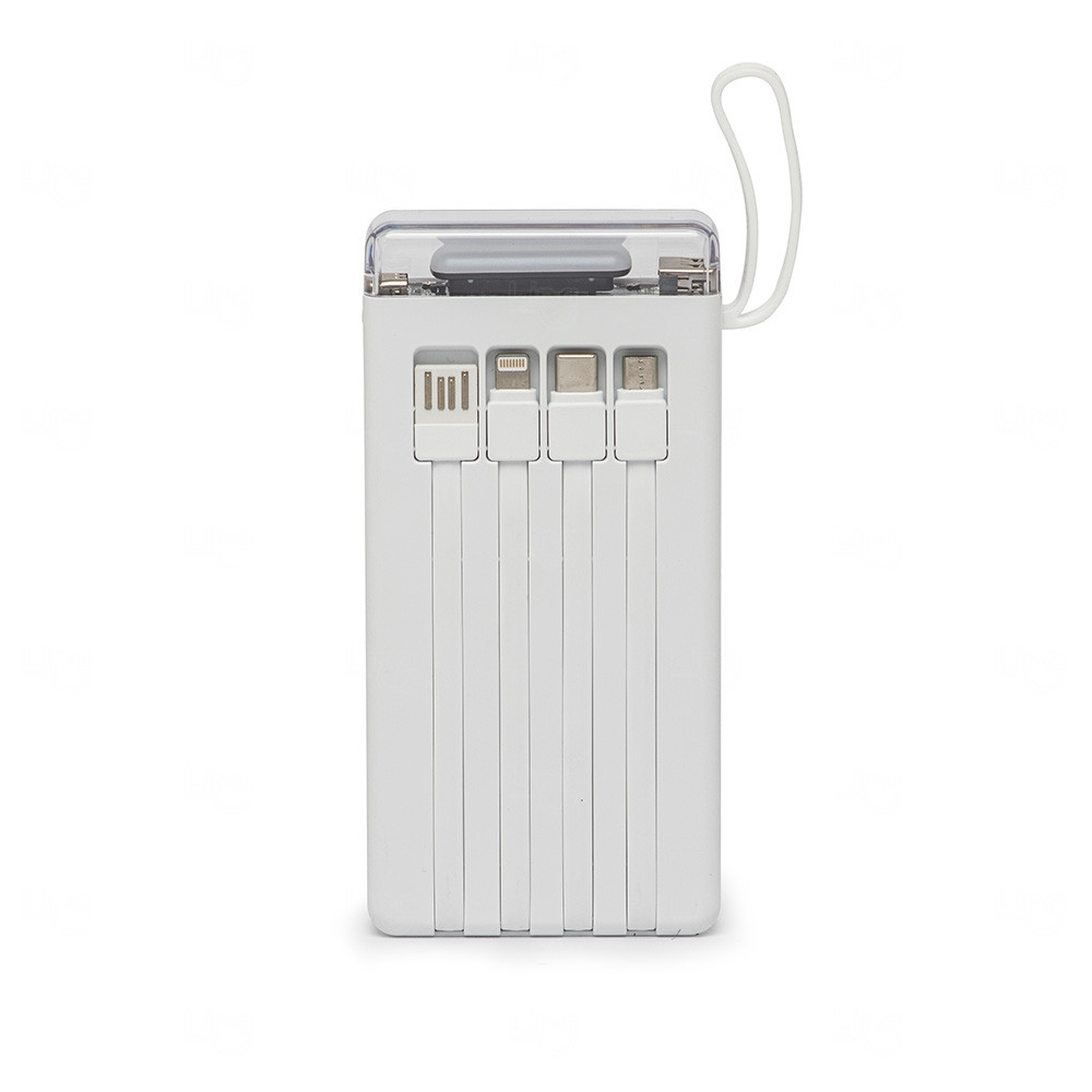 Power Bank com Lanterna Personalizado - 10.000 Mah 