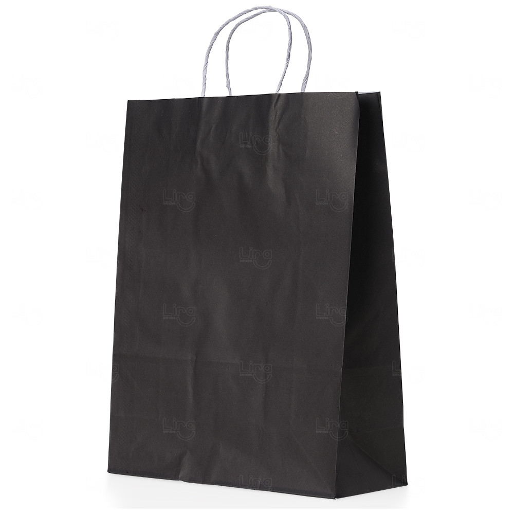 Sacola Kraft Grande Personalizada - 40 x 29,5 cm 