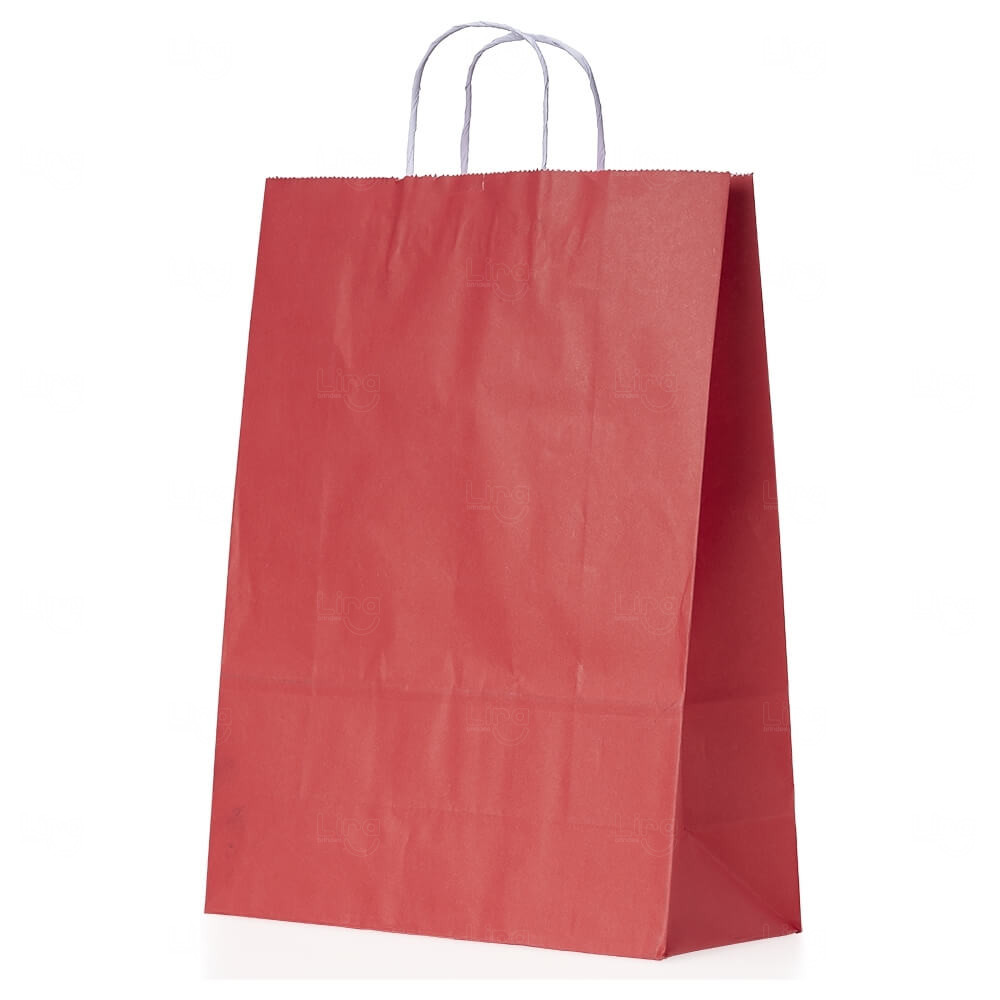 Sacola Kraft Grande Personalizada - 40 x 29,5 cm 