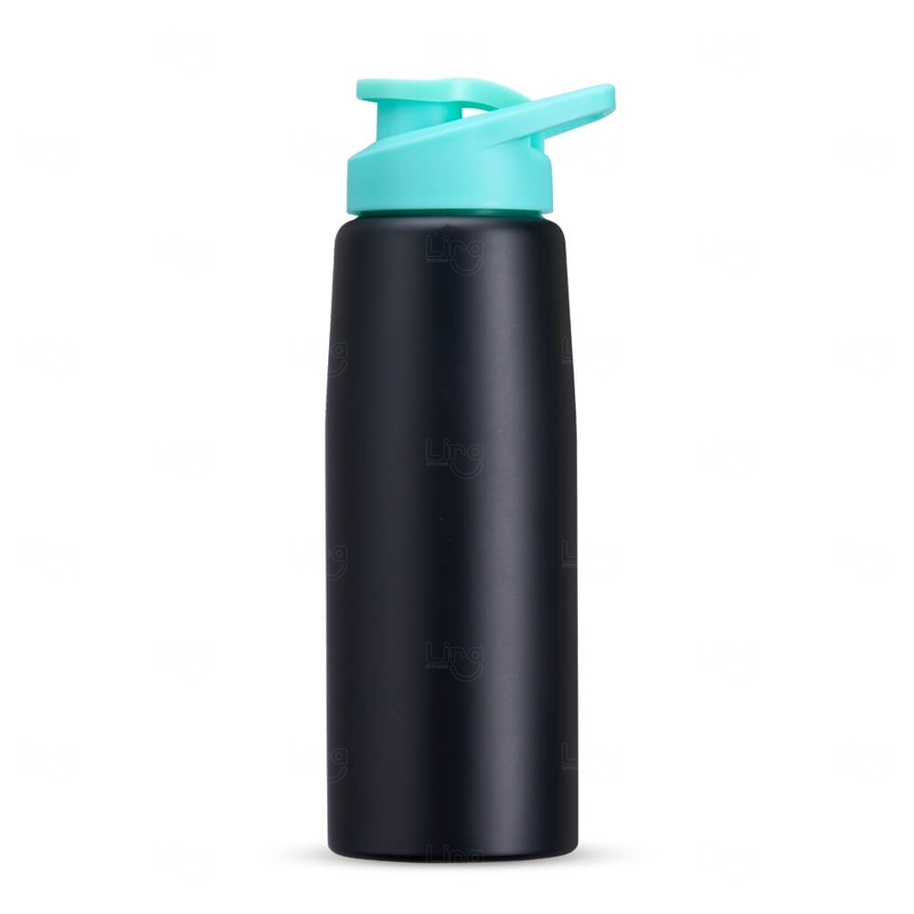 Squeeze Inox 880ml Personalizada Verde Água
