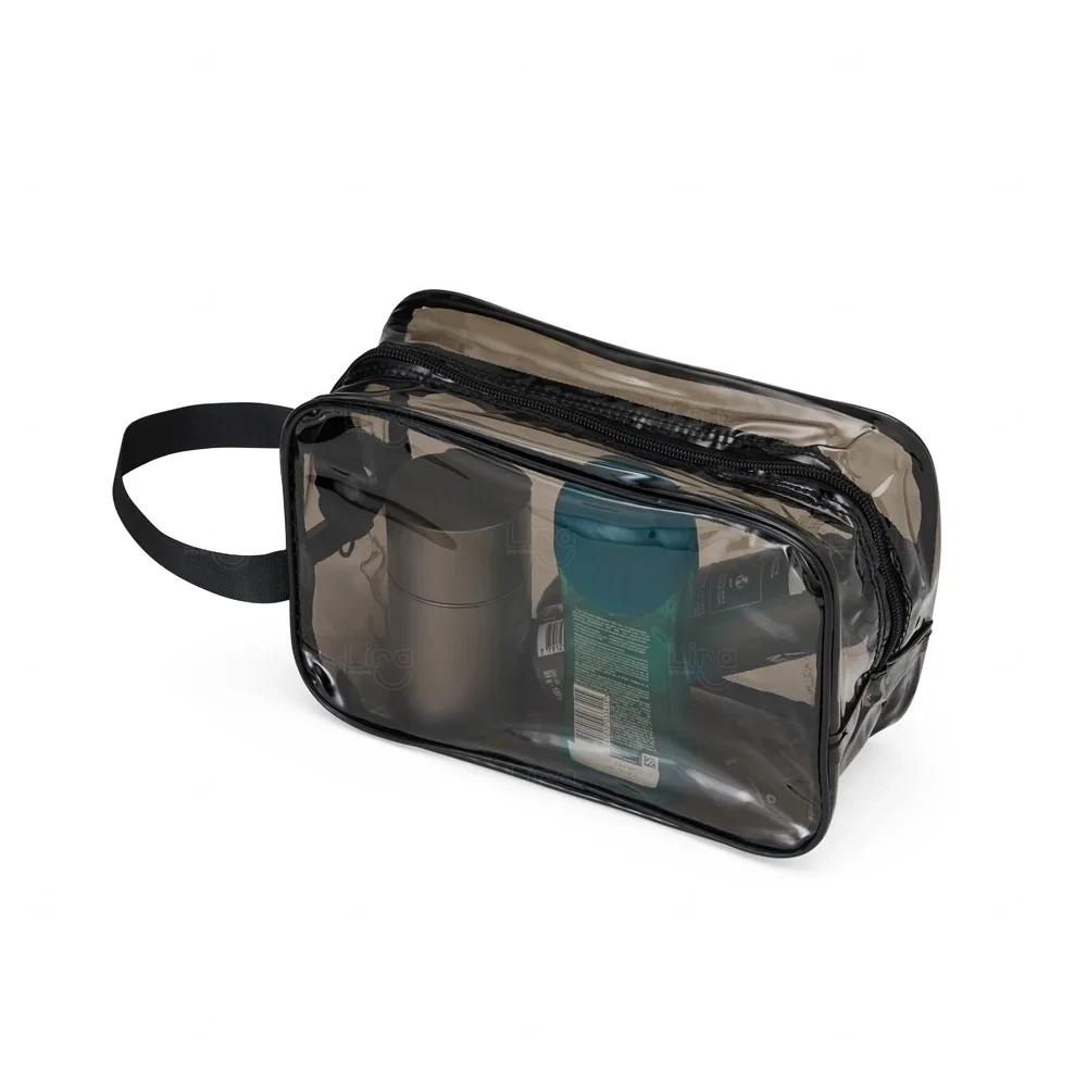 Nécessaire Plástica Transparente Personalizada 