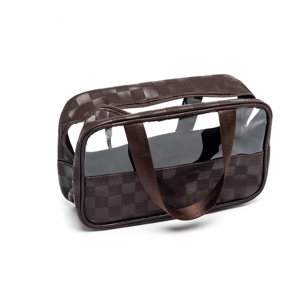 Nécessaire PVC com Visor Transparente Personalizada 