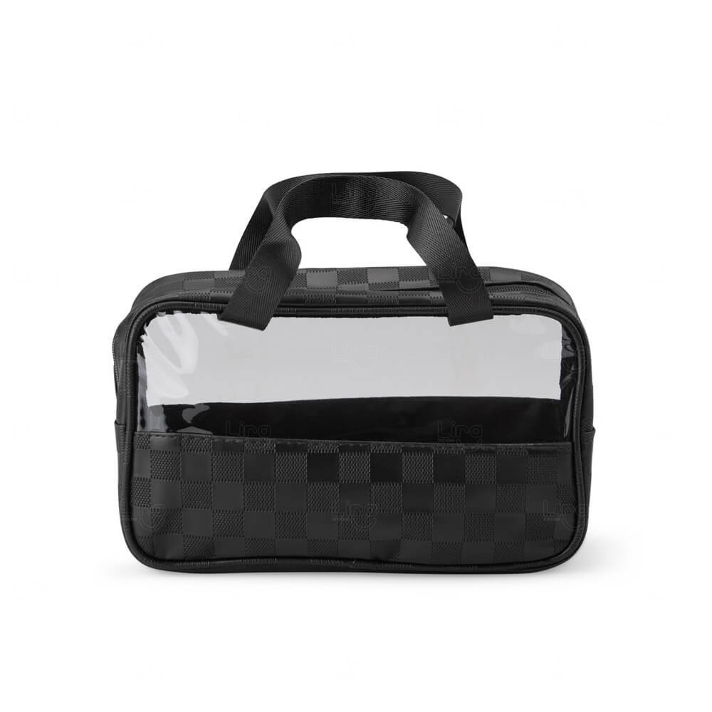Nécessaire PVC com Visor Transparente Personalizada 