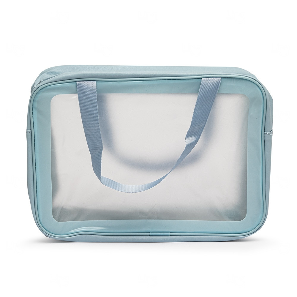 Nécessaire Impermeável em PVC Personalizada 23x31 cm 