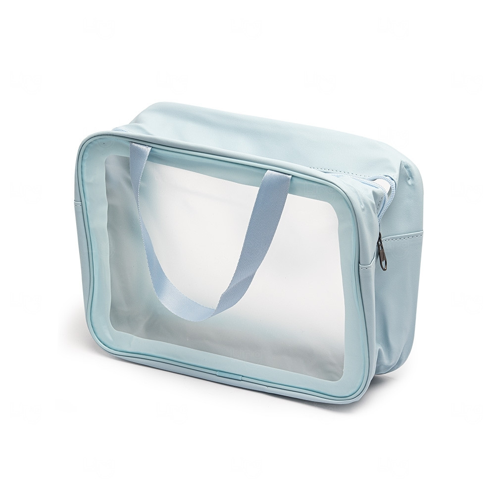 Nécessaire Impermeável em PVC Personalizada 23x31 cm 