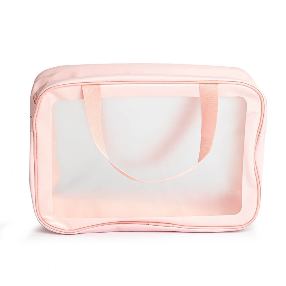 Nécessaire Impermeável em PVC Personalizada 23x31 cm 