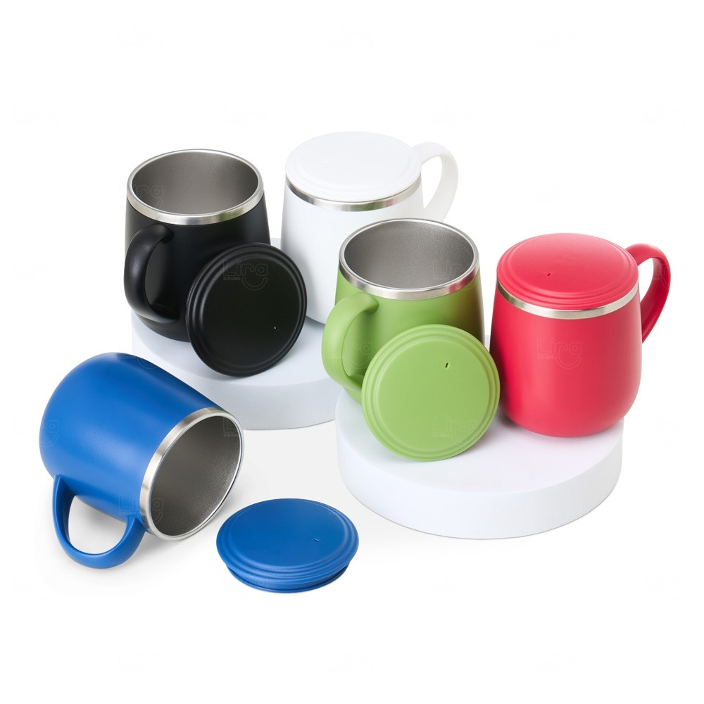 Caneca Parede Dupla Personalizada - 370ml 