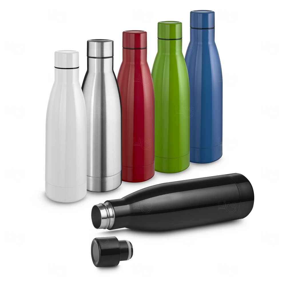 Garrafa Térmica Inox 500ml Personalizada 