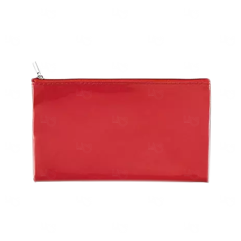 Pasta Zip Zap em PVC Cristal 20x25cm Personalizada 