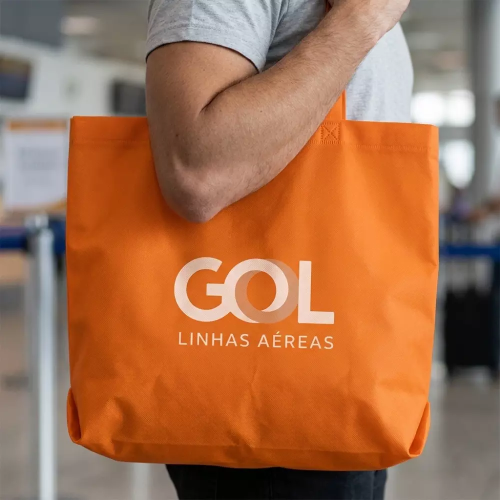 Sacola TNT Personalizada - 32 x 42,5 cm 