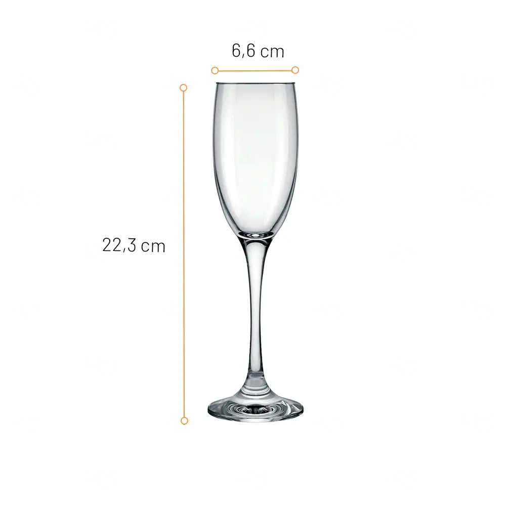 Taça para Champanhe 190 ml - Personalizada 