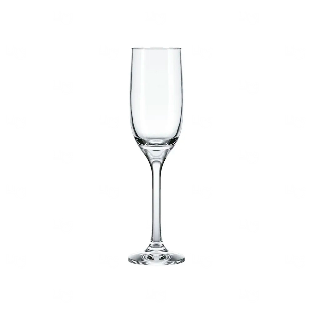 Taça de Vidro para Champanhe 200ml - Personalizada 