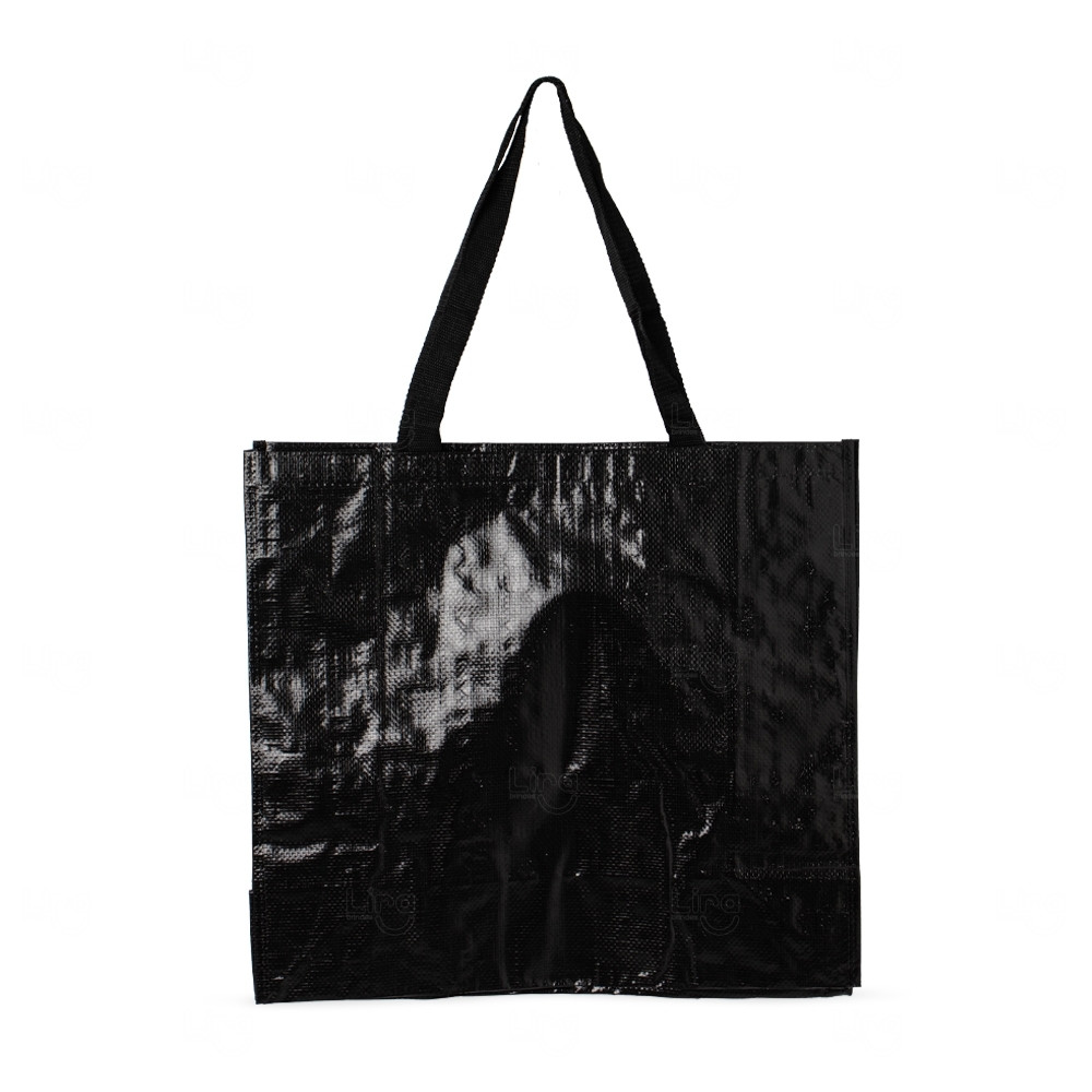 Sacola de Ráfia Personalizada - 44,5 x 48,5 cm 
