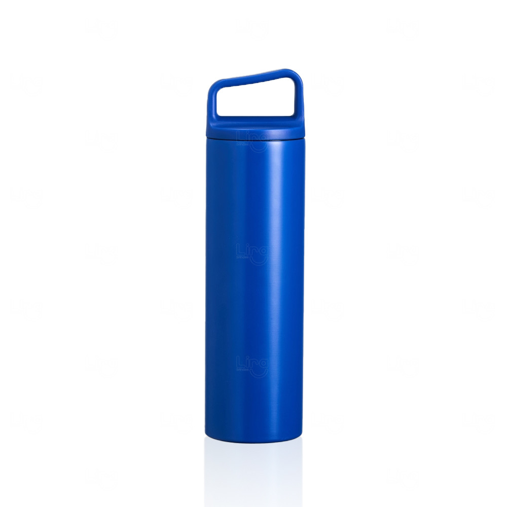 Garrafa Térmica Inox 600ml com Alça Personalizada 