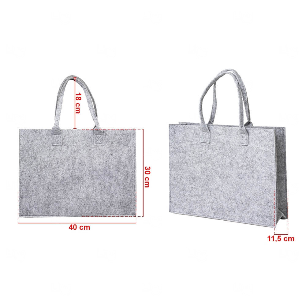 Sacola de Feltro Personalizada - 30 x 40 cm 