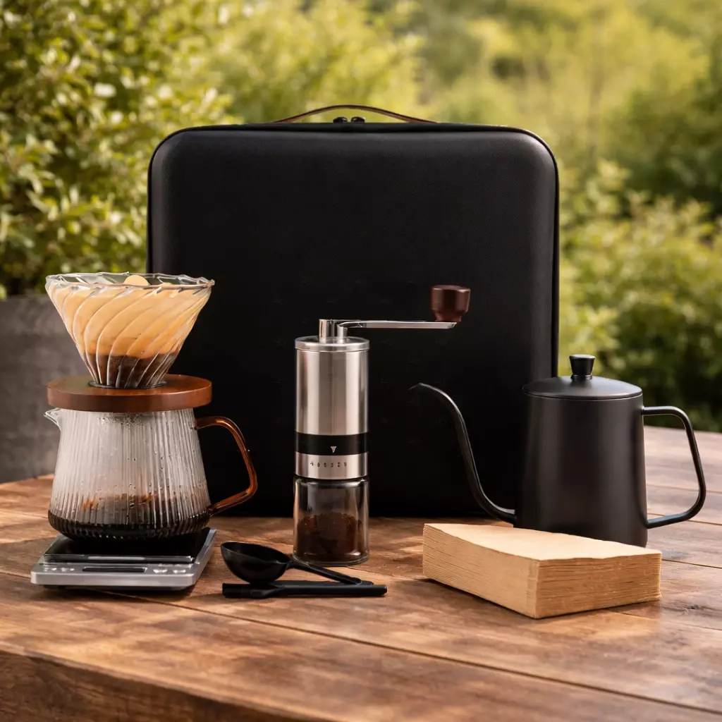 Kit Barista Café 9 Peças Personalizado 