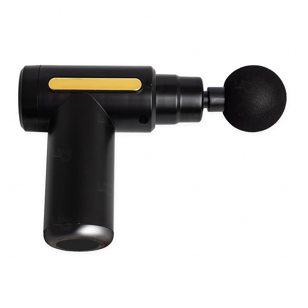 Massageador Muscular Portátil Personalizado Dourado