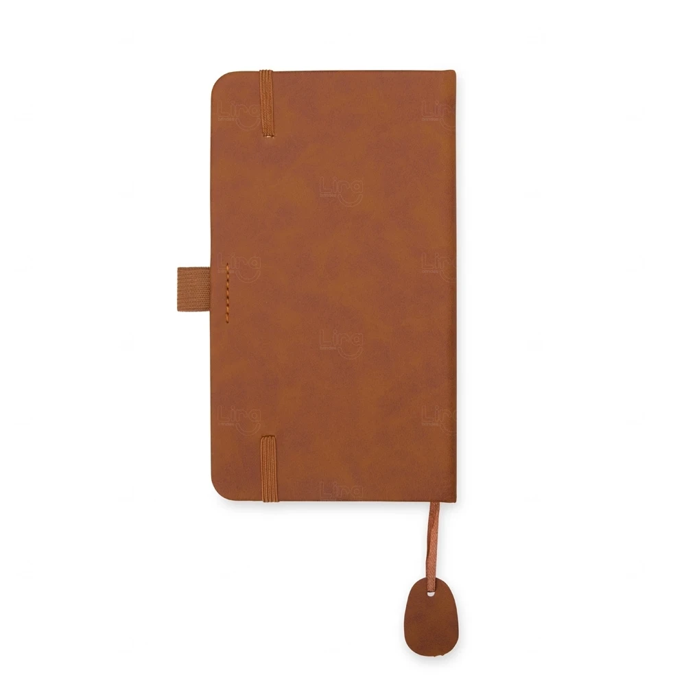Caderneta Moleskine Emborrachada Personalizada - 18x10cm 