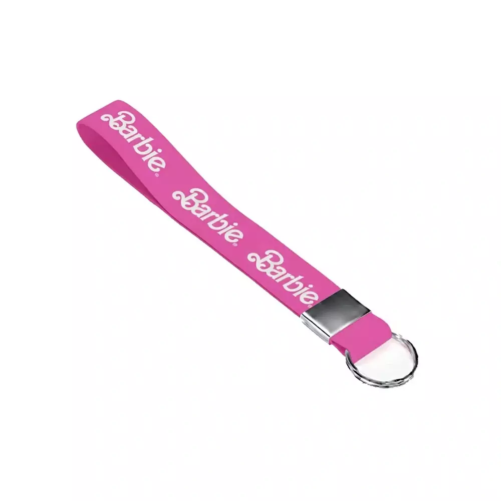 Chaveiro com Fita em Tecido Personalizado 