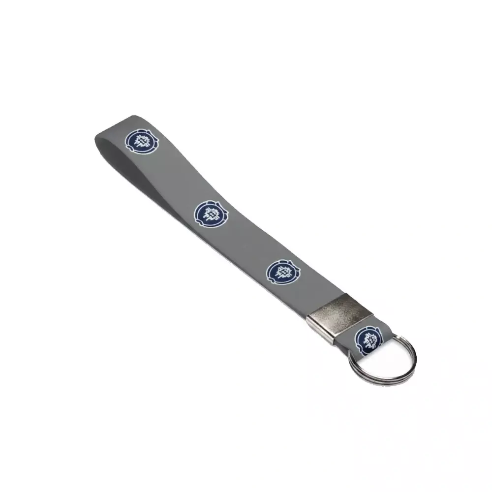 Chaveiro com Fita em Tecido Personalizado 