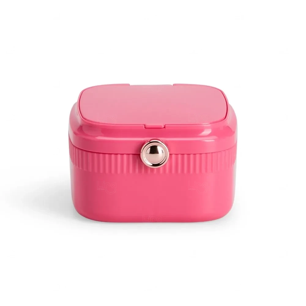 Porta-Joias com Espelho Personalizado - 6x10x10cm 