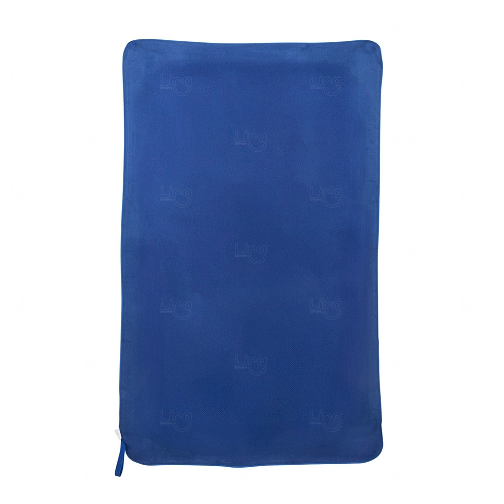 Toalha de Microfibra Personalizada Azul