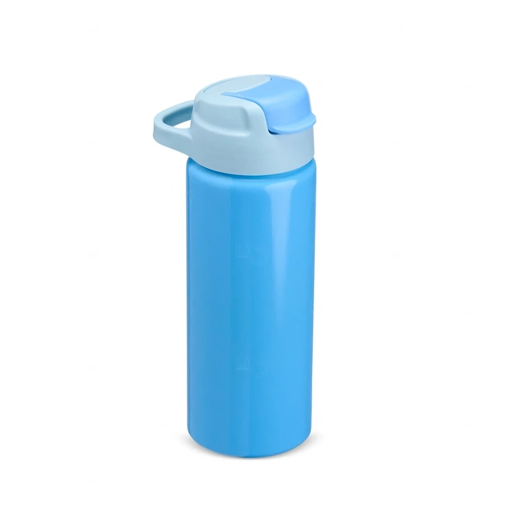 Squeeze de Alumínio 600ml Personalizado Azul