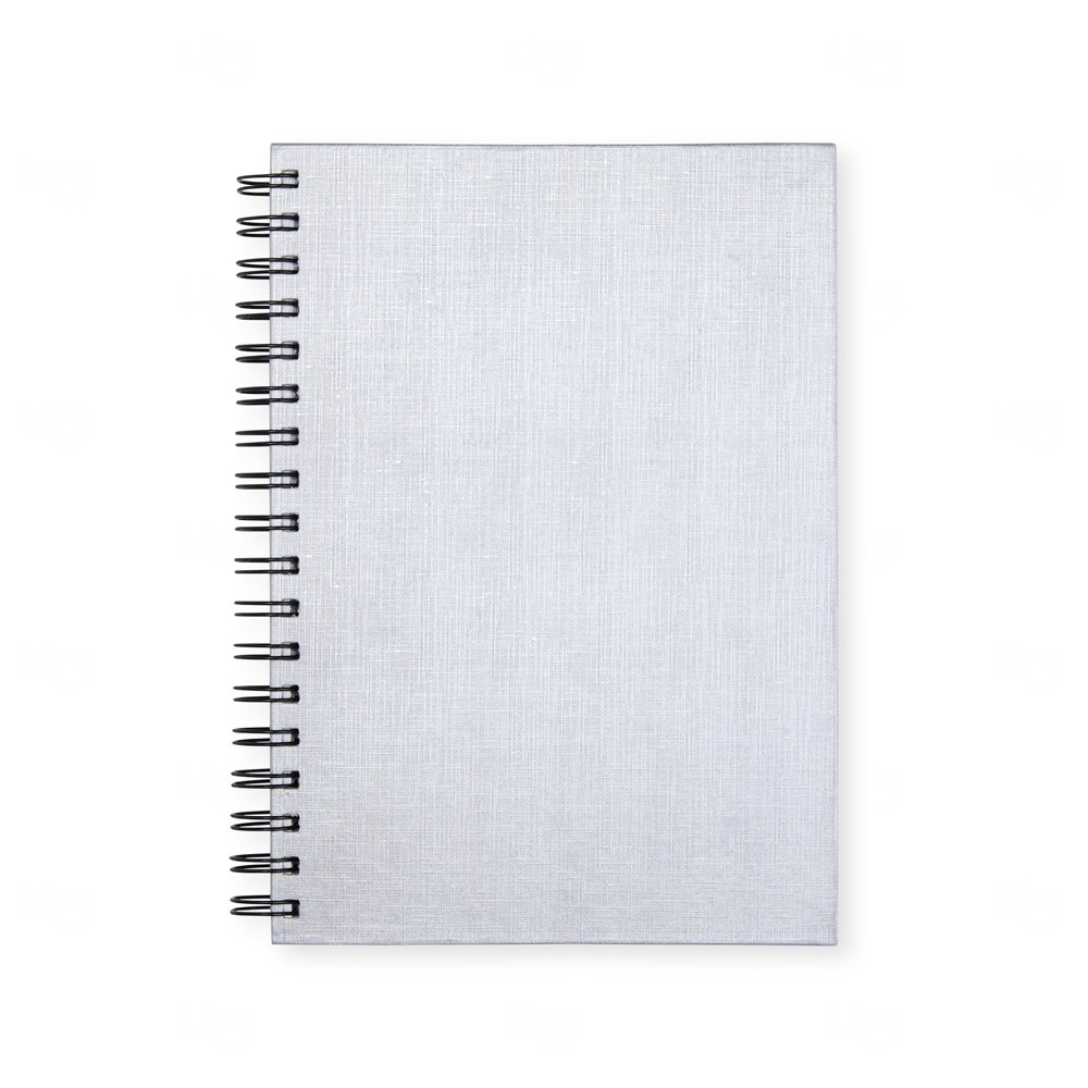 Caderno Personalizado com Capa Dura em Linho 